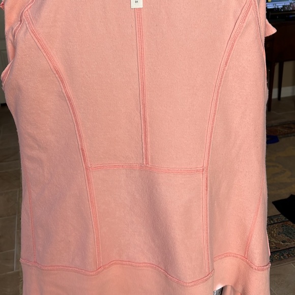 Lululemon Jacket Zip Up Pink Size 12 Stretch - Picture 6 of 6